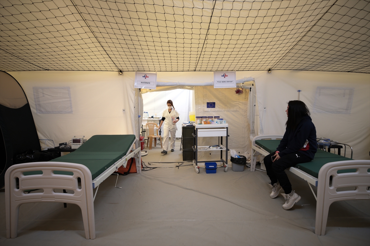 Fransa'nın sahra hastanesi