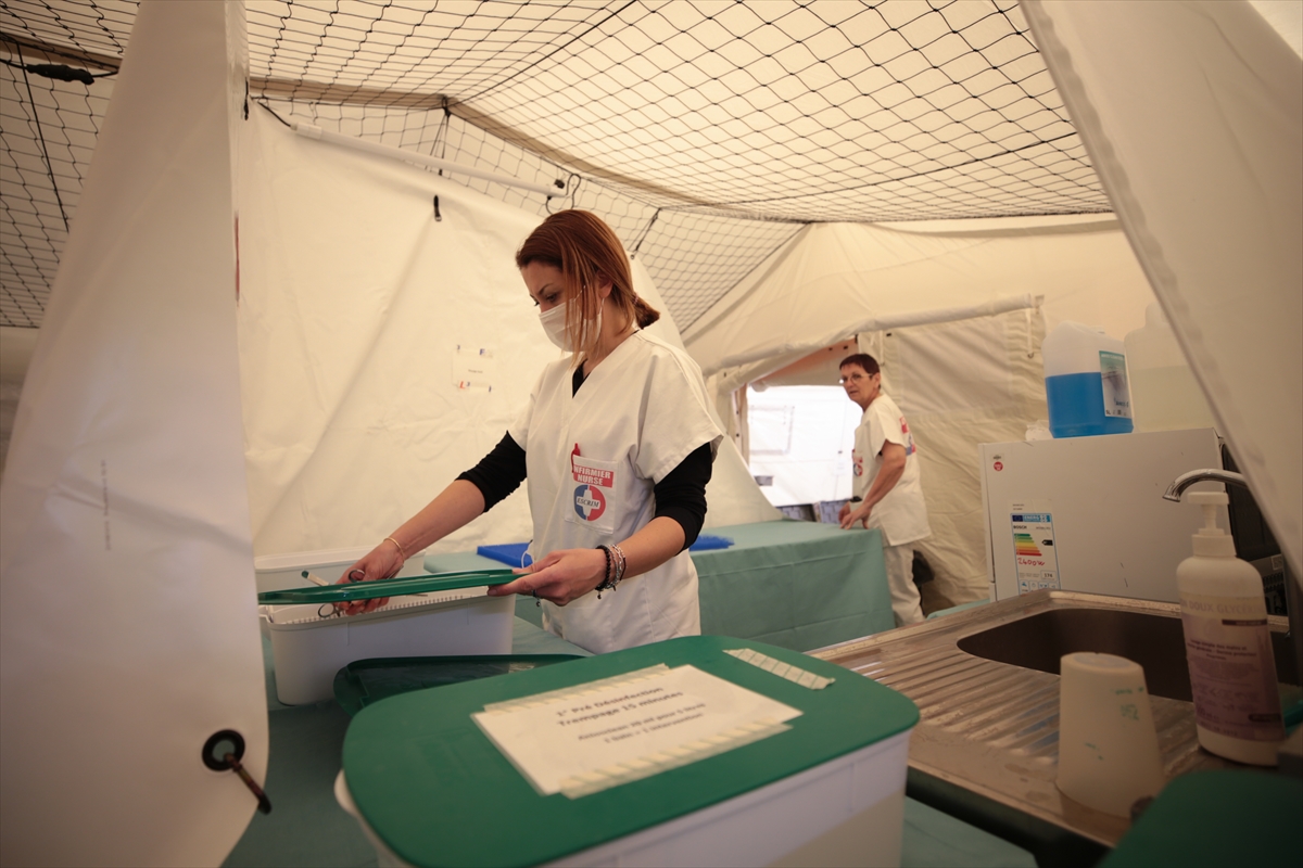 Fransa'nın sahra hastanesi