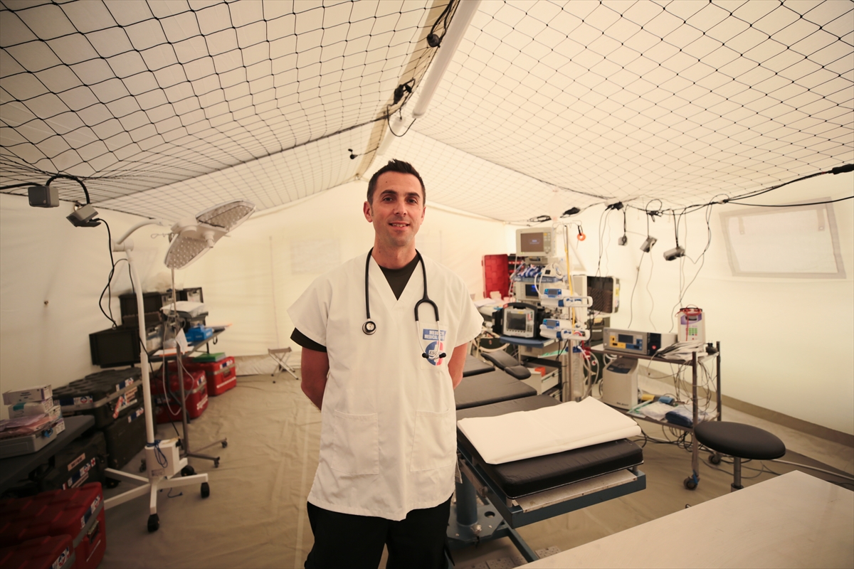 Fransa'nın sahra hastanesi