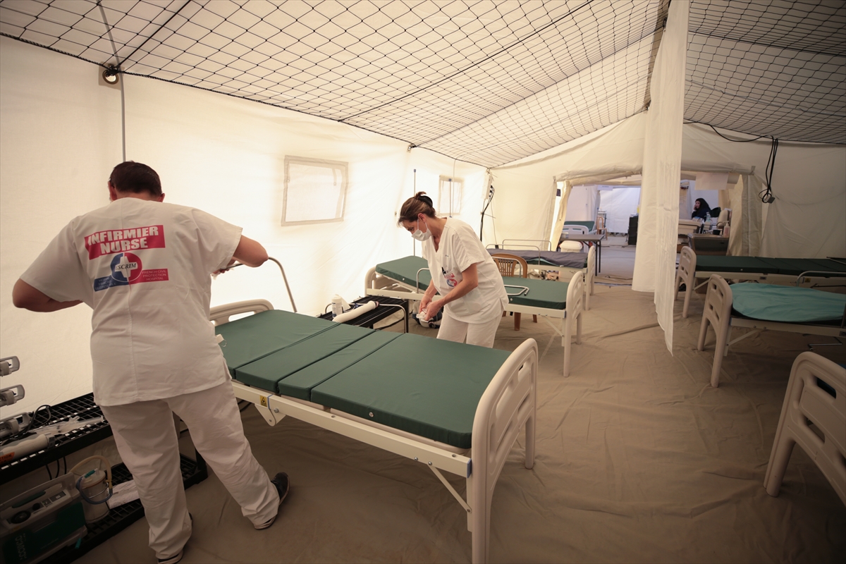 Fransa'nın sahra hastanesi