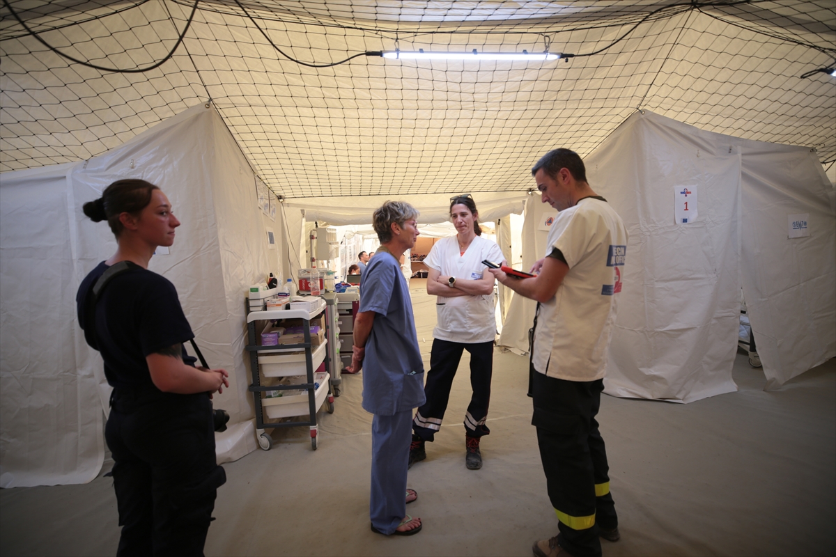 Fransa'nın sahra hastanesi