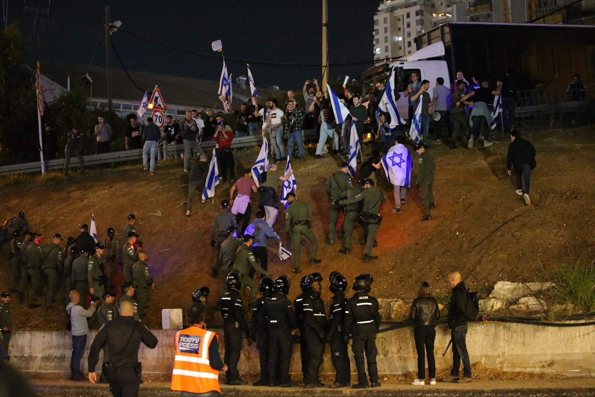 İsrail’de Netanyahu karşıtı gösteri