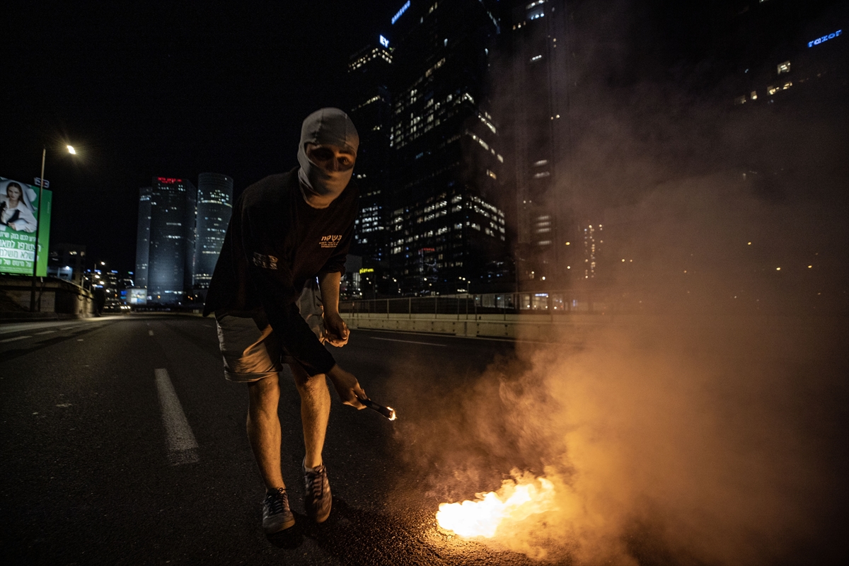 İsrail’de Netanyahu karşıtı gösteri