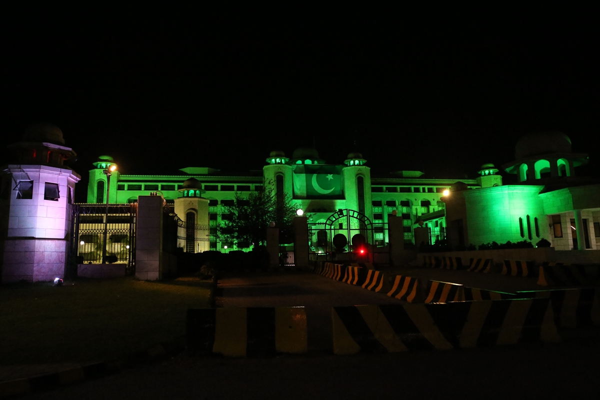 Pakistan'da bağımsızlığın 76. yılı kutlanıyor