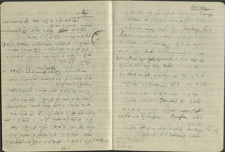 Atatürk'ün özel koleksiyondaki el yazısı notları araştırmaya açıldı