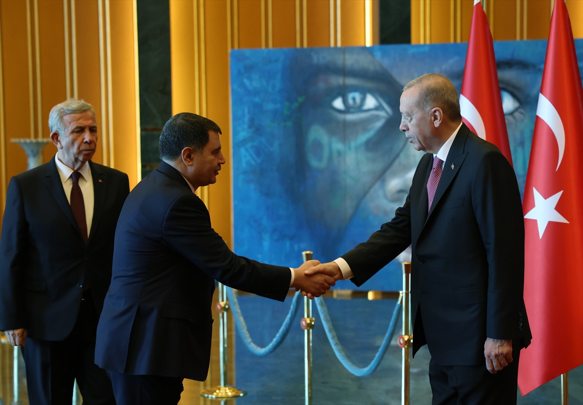 Cumhurbaşkanı Erdoğan Büyük Zafer'in 101'inci yılı tebriklerini aldı