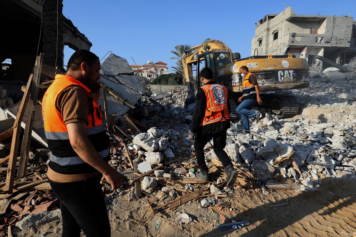 Bombardıman altındaki Gazze'de 10. gün