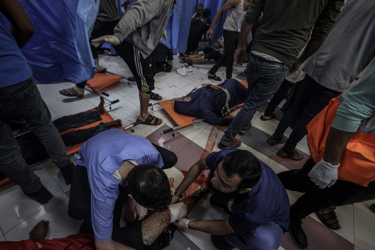 Gazze saldırılarında 12'nci gün: Acının kareleri
