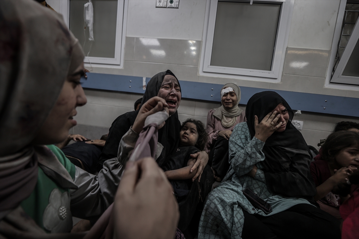 Gazze saldırılarında 12'nci gün: Acının kareleri