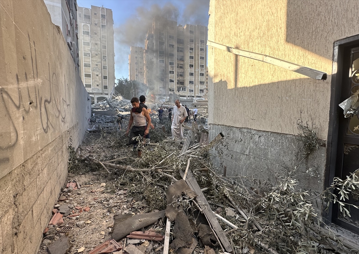 İsrail Filistin savaşında 13'üncü gün...