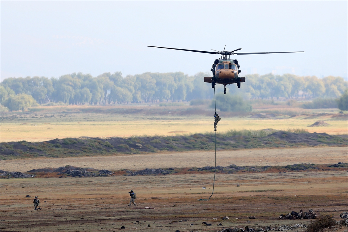Kayseri'de nefes kesen tatbikat
