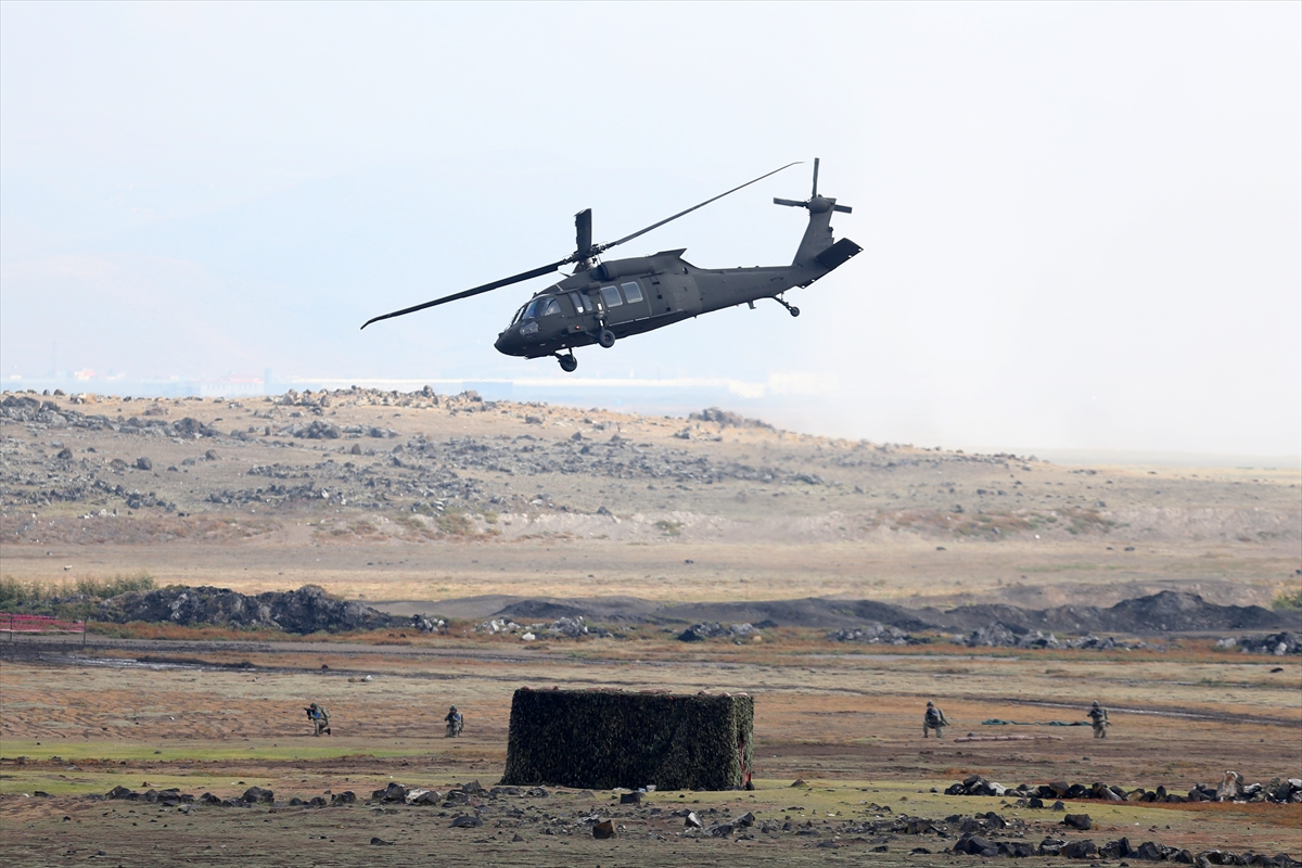 Kayseri'de nefes kesen tatbikat