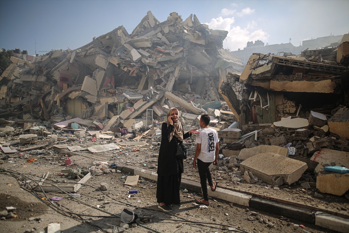 Gazze'de yıkımın kareleri: Binaların yüzde 30'u yıkıldı