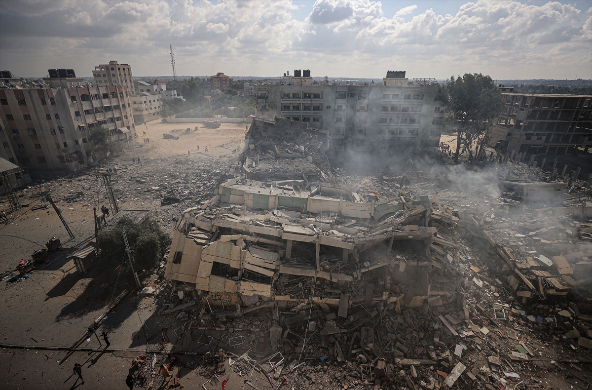 Gazze'de yıkımın kareleri: Binaların yüzde 30'u yıkıldı