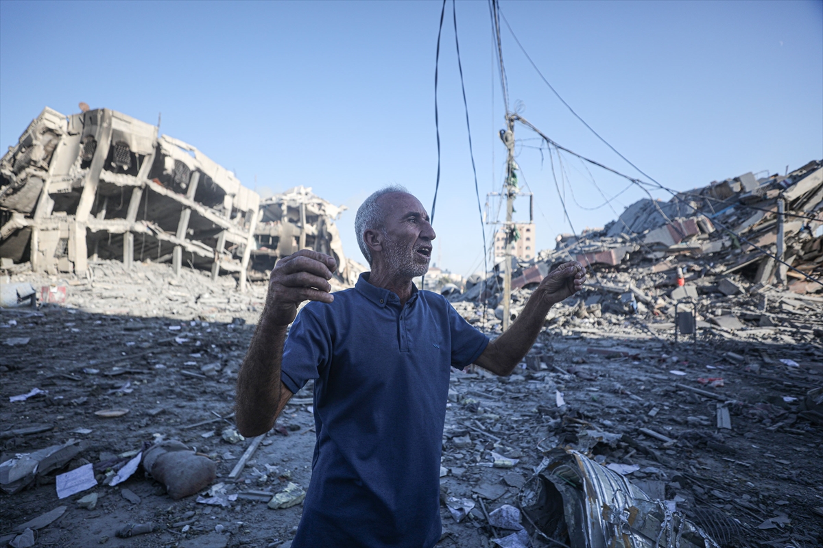 Gazze'de yıkımın kareleri: Binaların yüzde 30'u yıkıldı