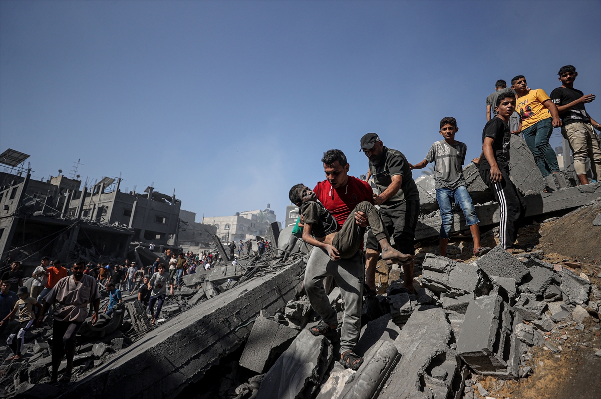 İsrail'in Gazze'ye saldırılarında 20. gün