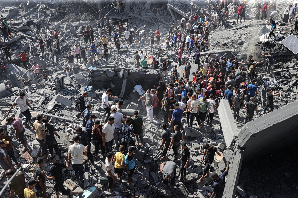 İsrail'in Gazze'ye saldırılarında 20. gün