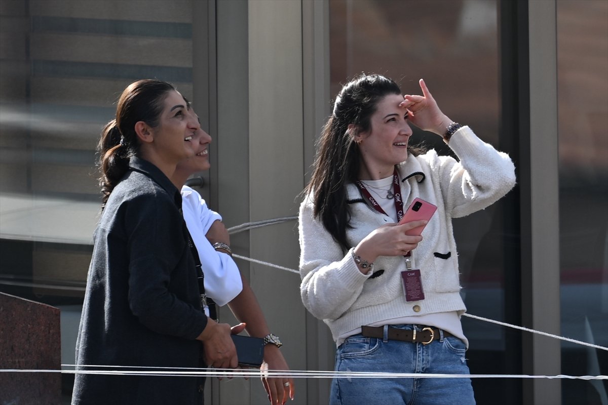 SOLOTÜRK, Anıtkabir üzerinde prova uçuşu yaptı