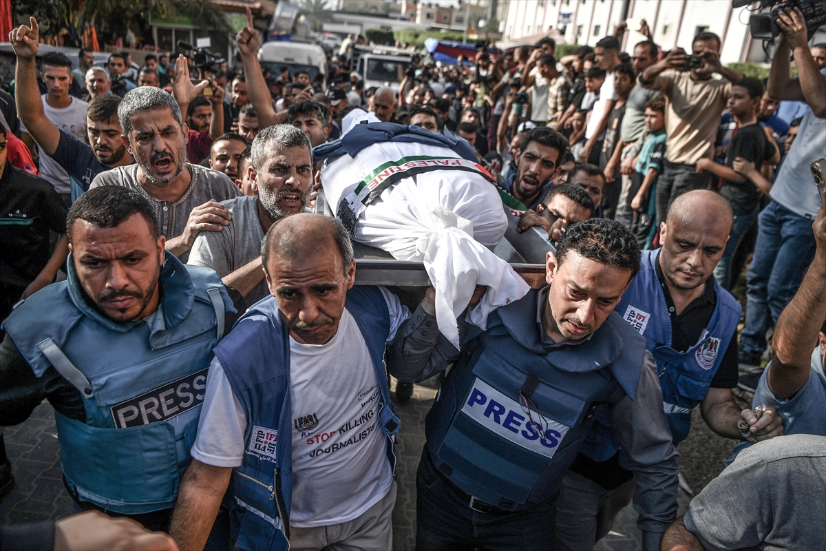 İsrail'in Gazze katliamında 1 ay geride kaldı: 48 gazeteci öldü
