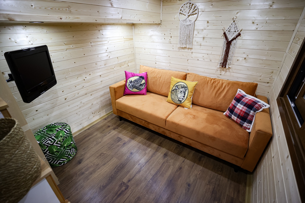 Minimal evler dikkat çekiyor! Prefabrik, tiny house, kapsül...