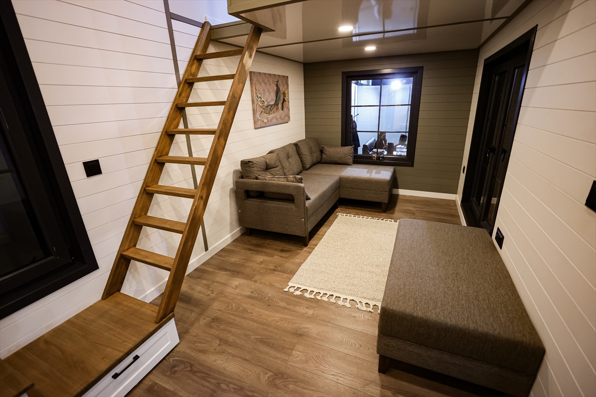 Minimal evler dikkat çekiyor! Prefabrik, tiny house, kapsül...