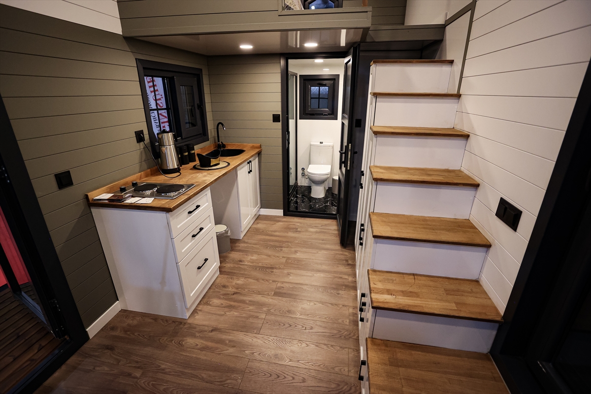 Minimal evler dikkat çekiyor! Prefabrik, tiny house, kapsül...