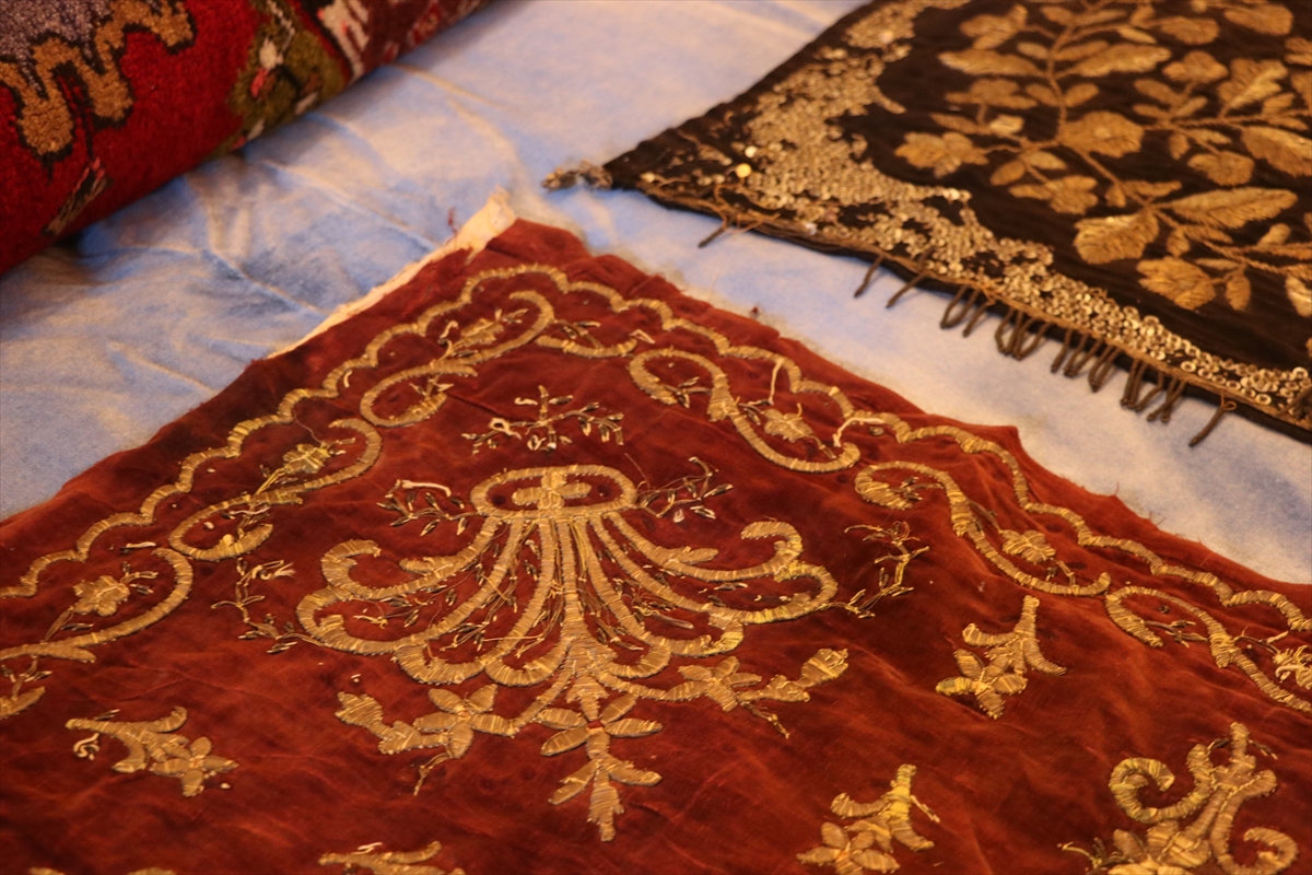 Kayseri'de 200 yıla kadar uzanan çeyizlerden sergi açıldı