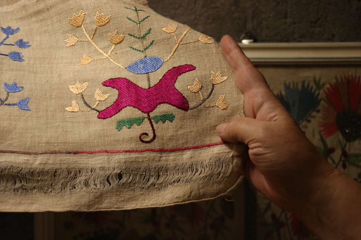 Kayseri'de 200 yıla kadar uzanan çeyizlerden sergi açıldı