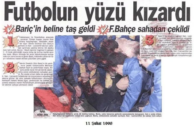 Unutulmaz Fenerbahçe-Trabzonspor maçları
