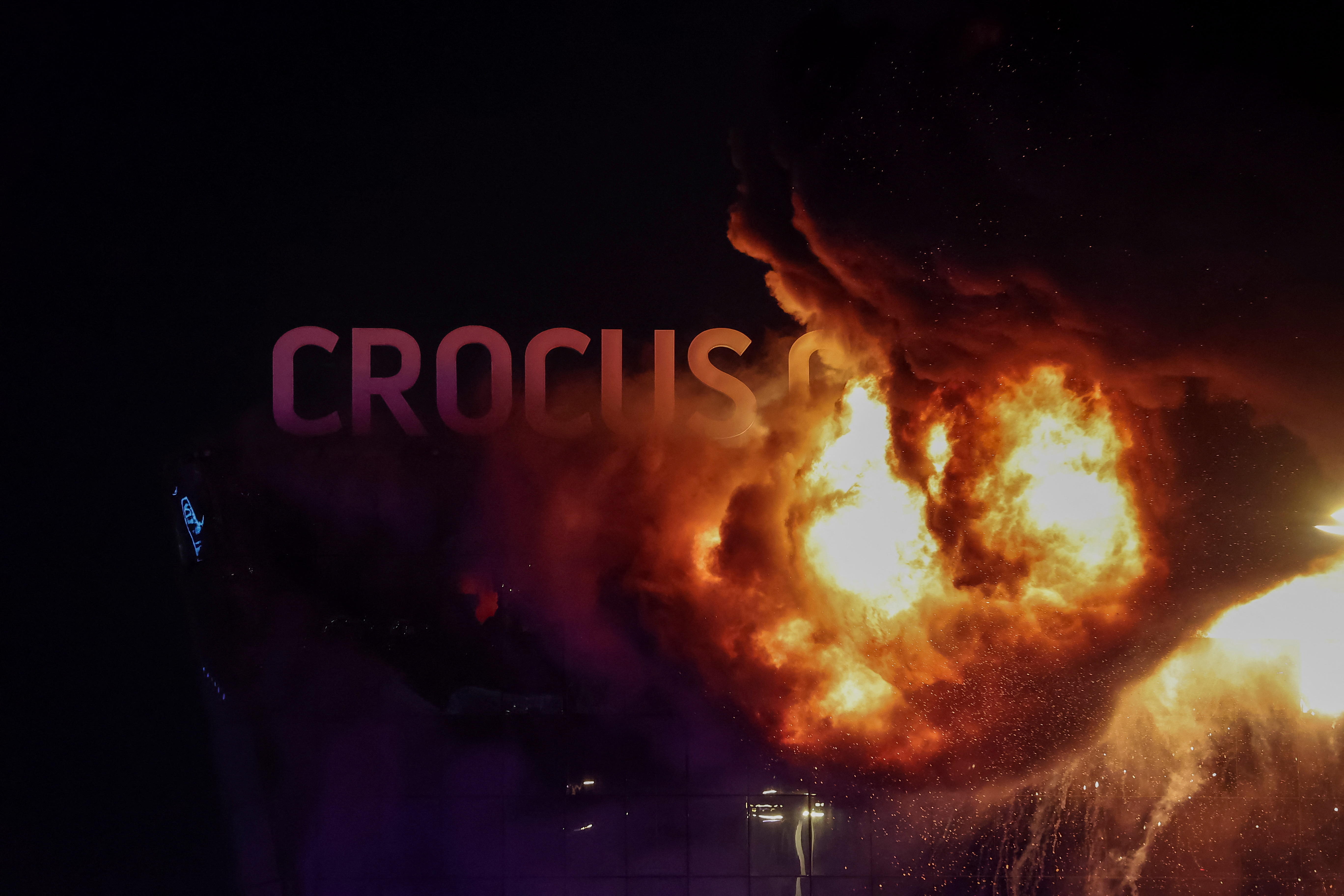 Moskova'daki terör saldırısından geriye kalan kareler...