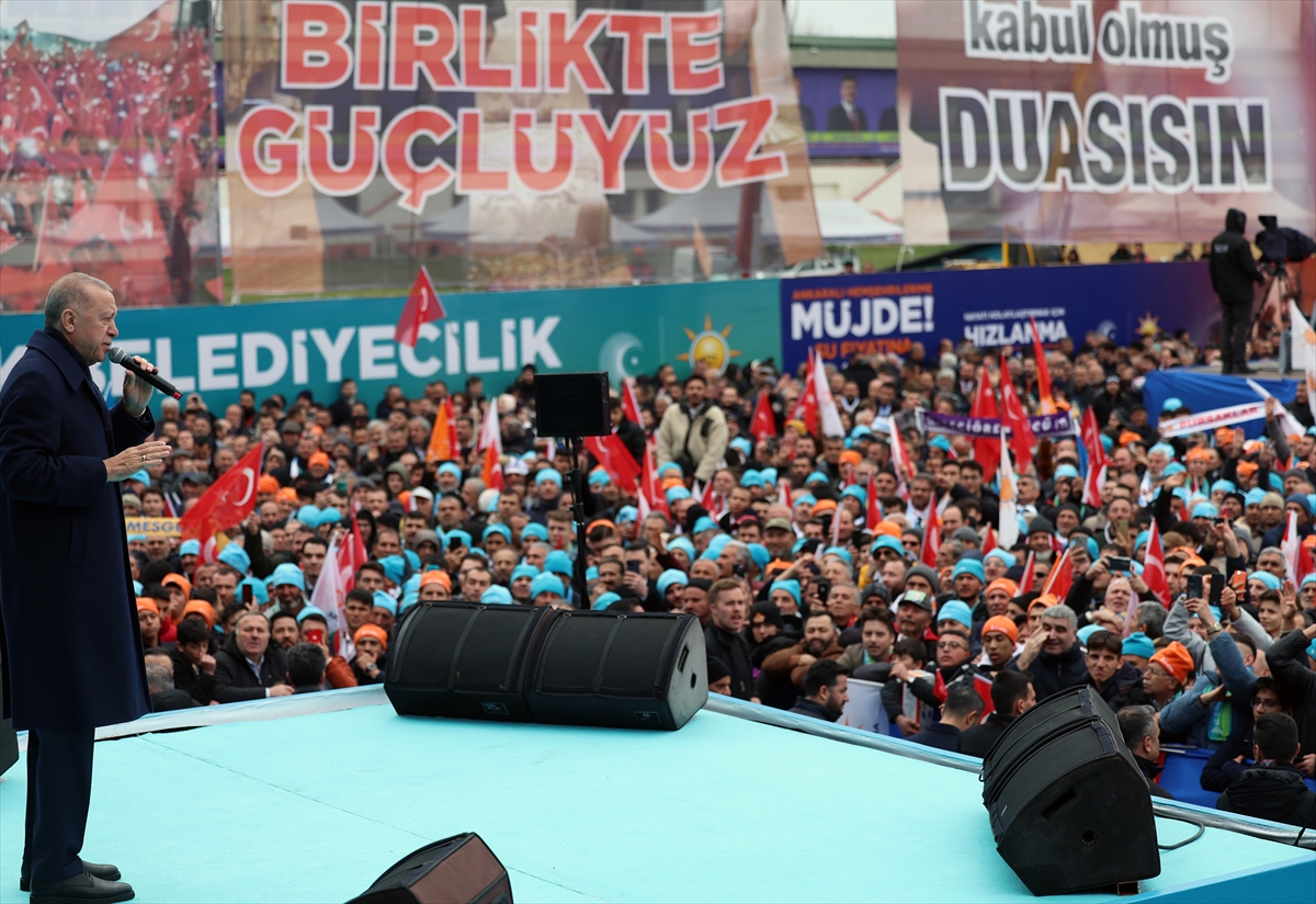 Kare kare AK Parti'nin Büyük Ankara Mitingi...