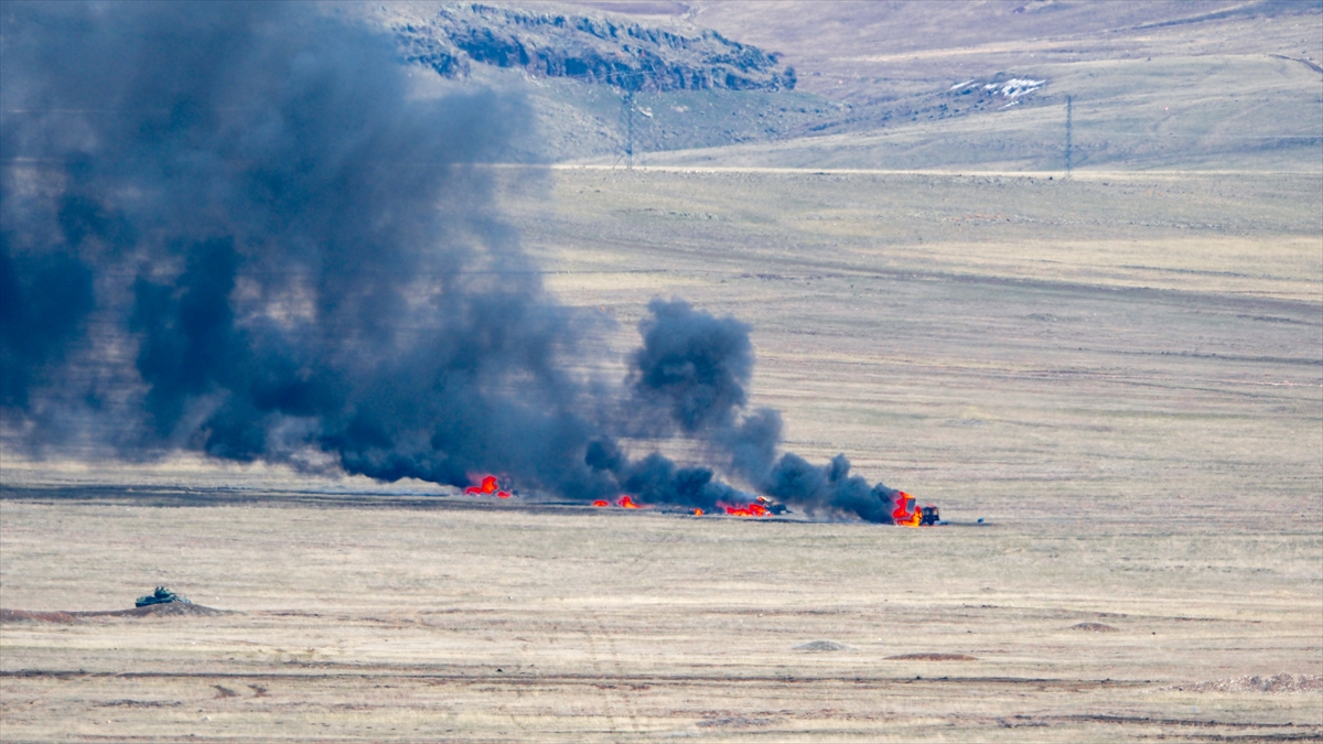Mehmetçik'in zorlu kış tatbikatı