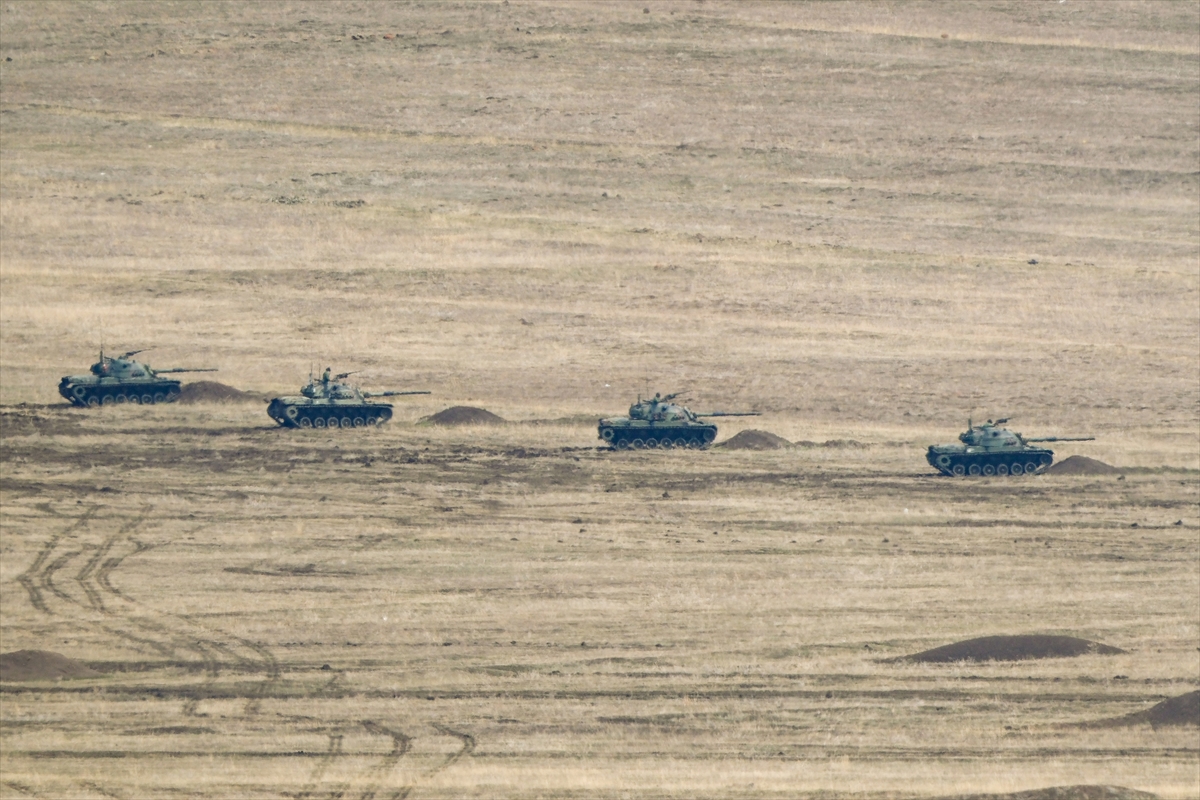 Mehmetçik'in zorlu kış tatbikatı