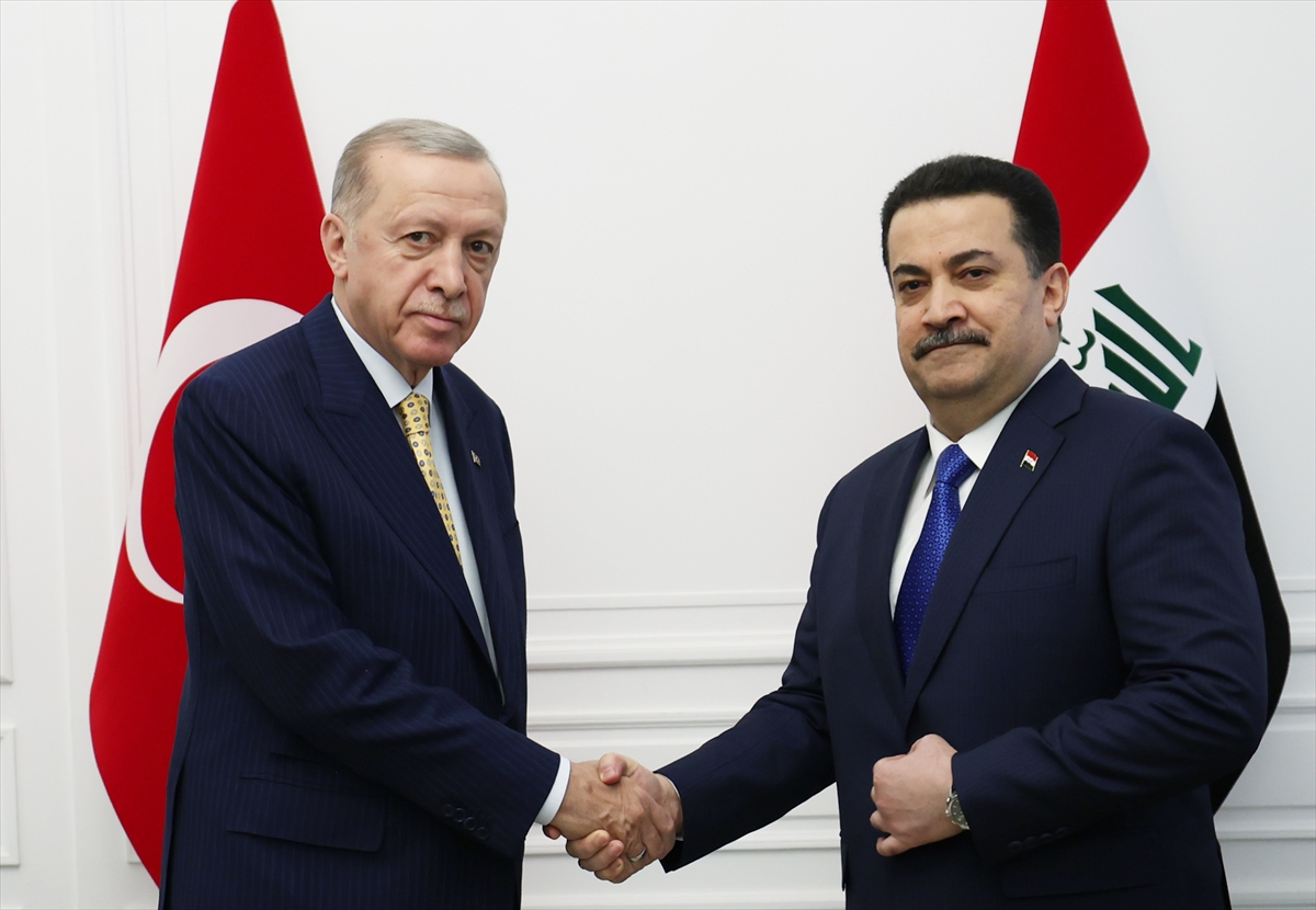 Cumhurbaşkanı Erdoğan'ın 12 yılın ardından Irak ziyaretinden kareler