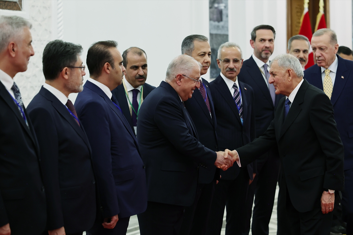 Cumhurbaşkanı Erdoğan'ın 12 yılın ardından Irak ziyaretinden kareler