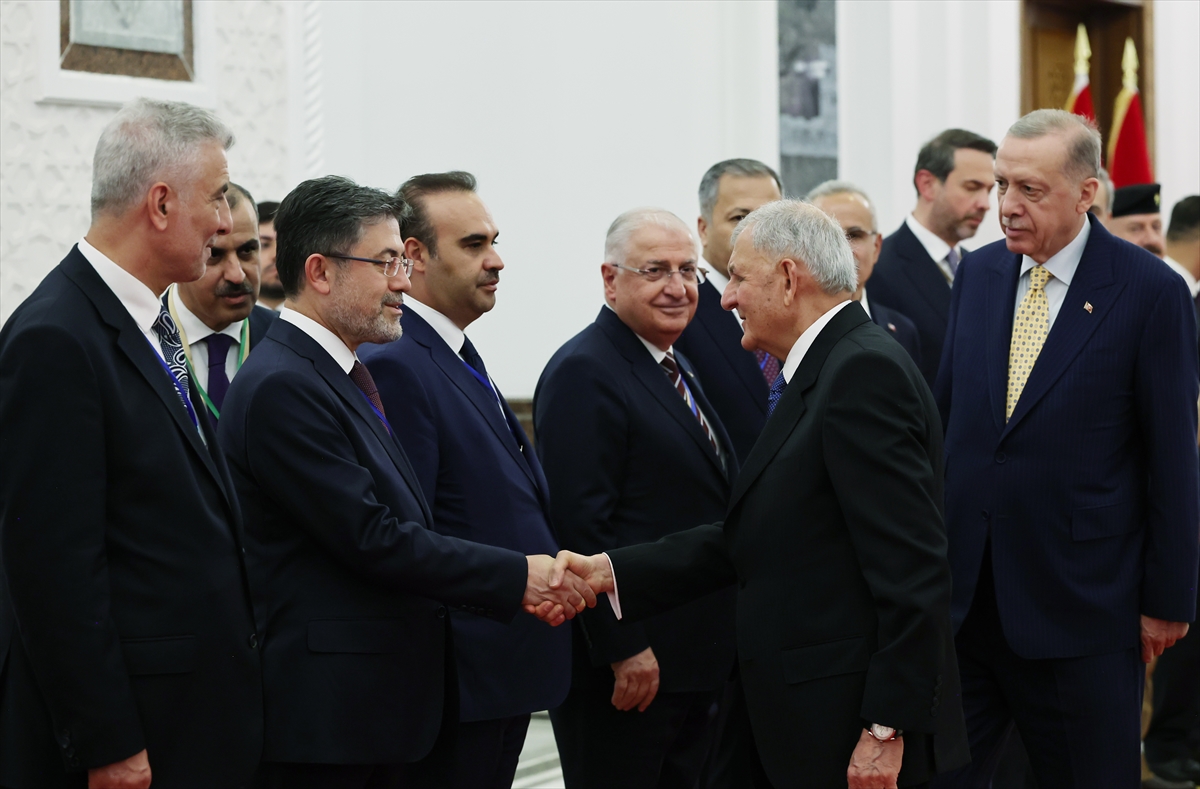 Cumhurbaşkanı Erdoğan'ın 12 yılın ardından Irak ziyaretinden kareler