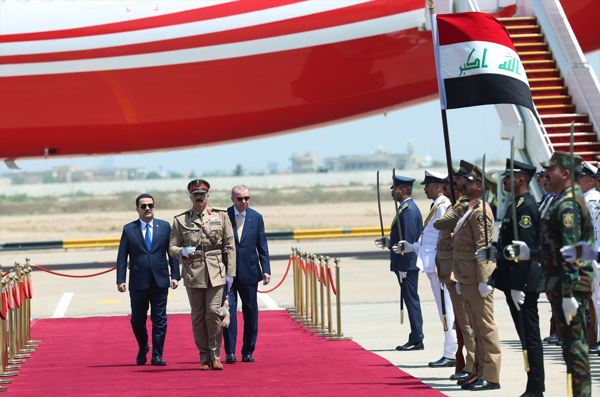 Cumhurbaşkanı Erdoğan'ın 12 yılın ardından Irak ziyaretinden kareler
