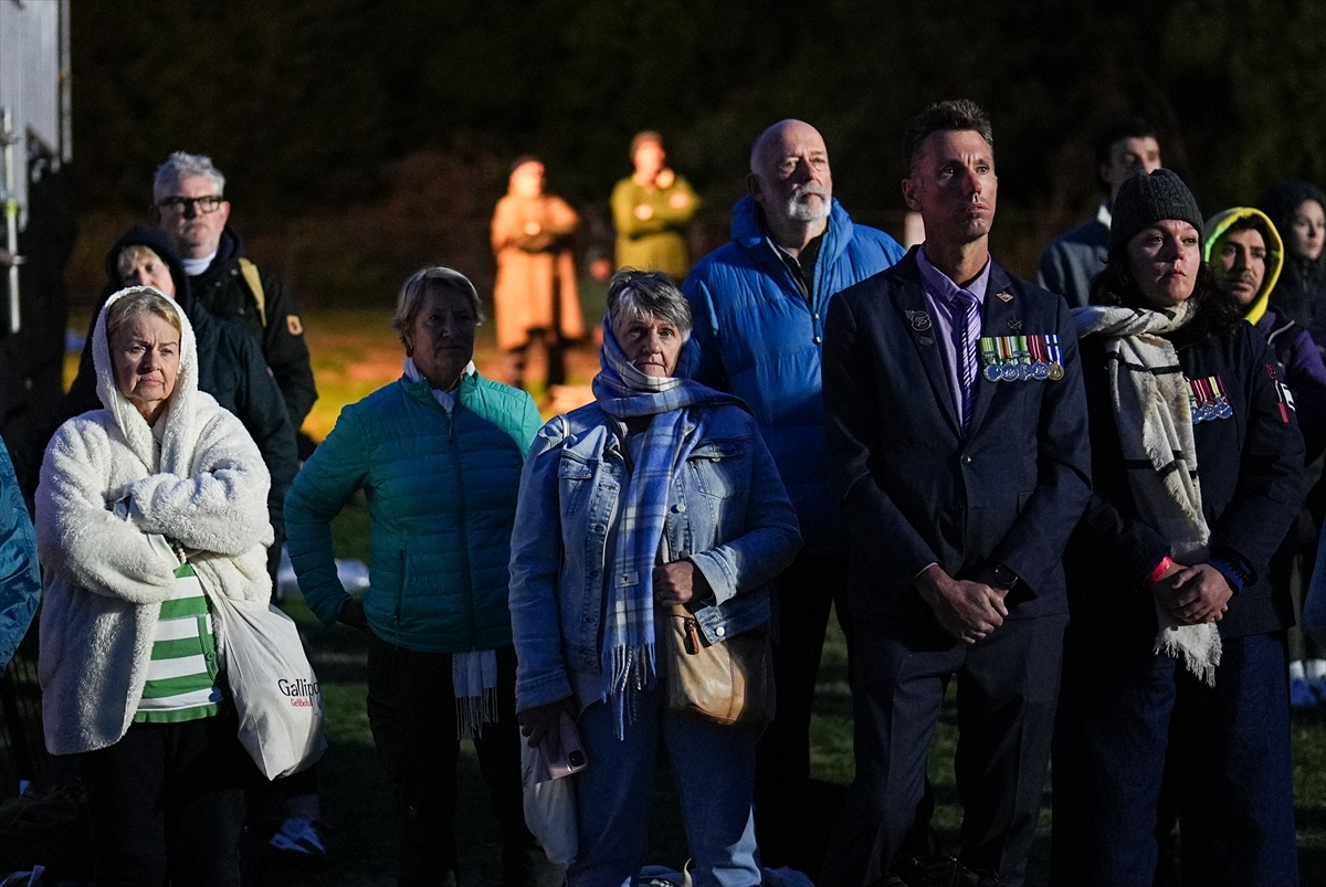 Çanakkale'de, Anzak Koyu'nda 'Şafak Ayini' yapıldı