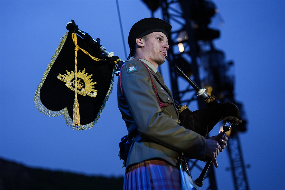 Çanakkale'de, Anzak Koyu'nda 'Şafak Ayini' yapıldı