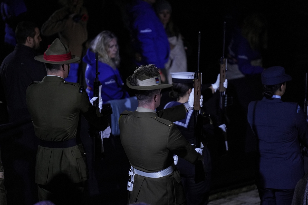 Çanakkale'de, Anzak Koyu'nda 'Şafak Ayini' yapıldı