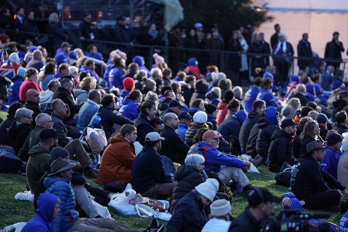 Çanakkale'de, Anzak Koyu'nda 'Şafak Ayini' yapıldı