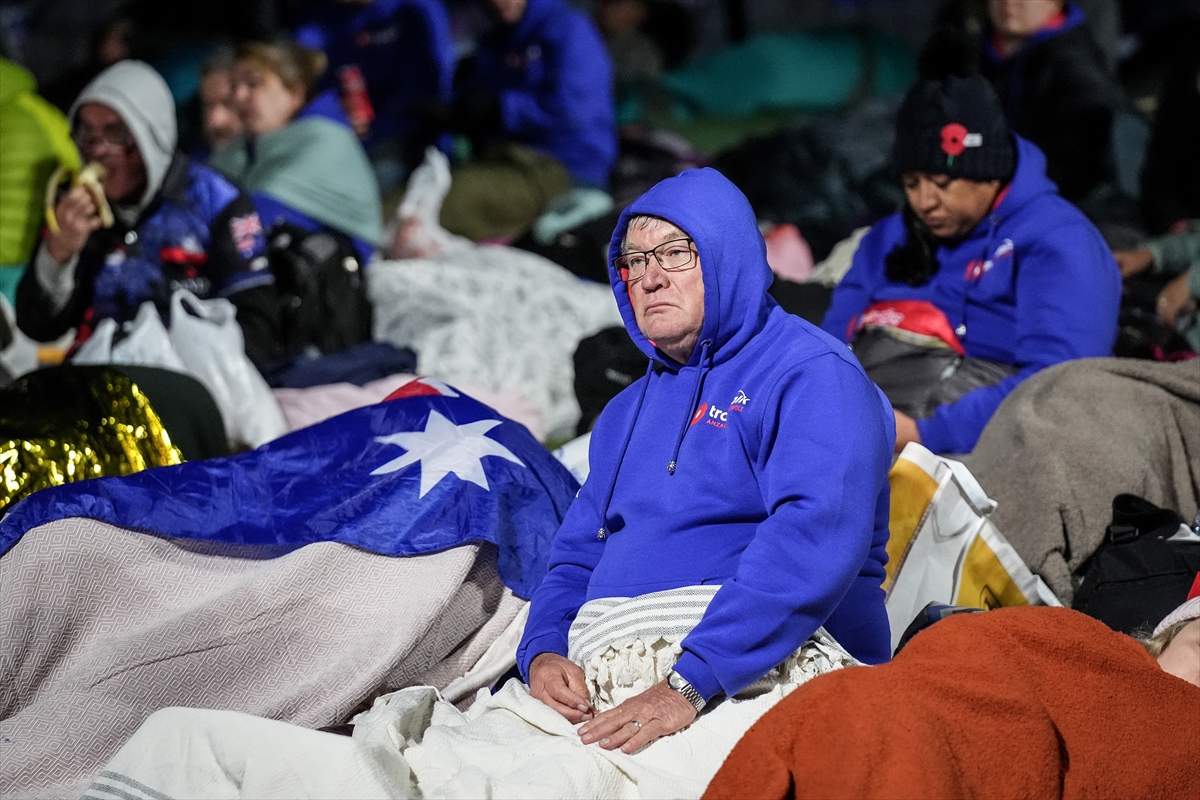 Çanakkale'de, Anzak Koyu'nda 'Şafak Ayini' yapıldı