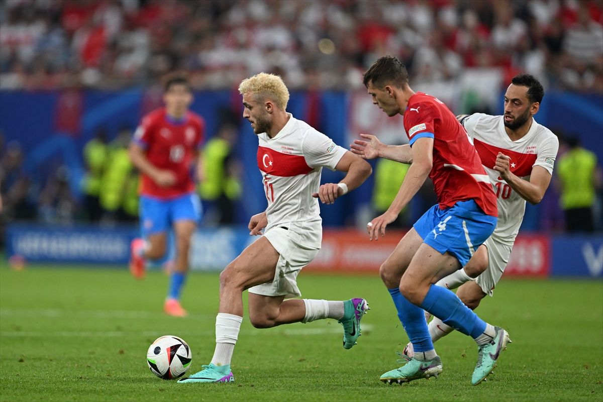 EURO 2024 Türkiye - Çekya maçından kareler