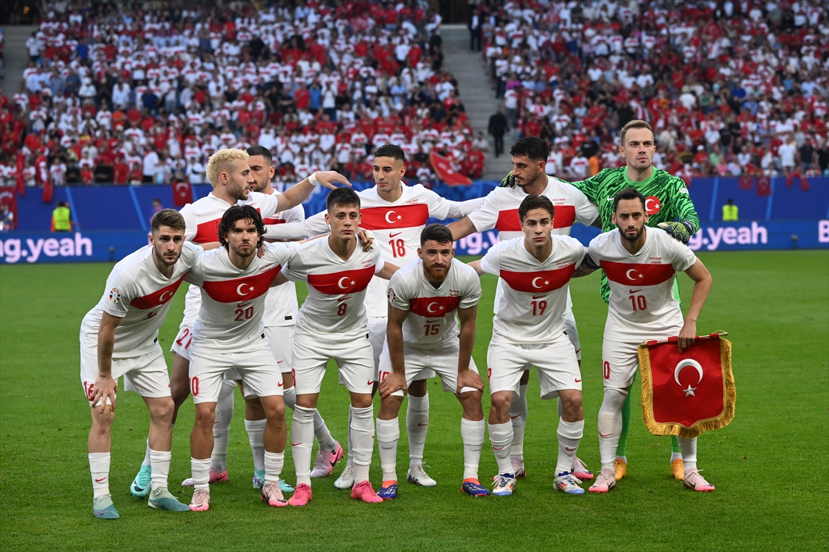 EURO 2024 Türkiye - Çekya maçından kareler