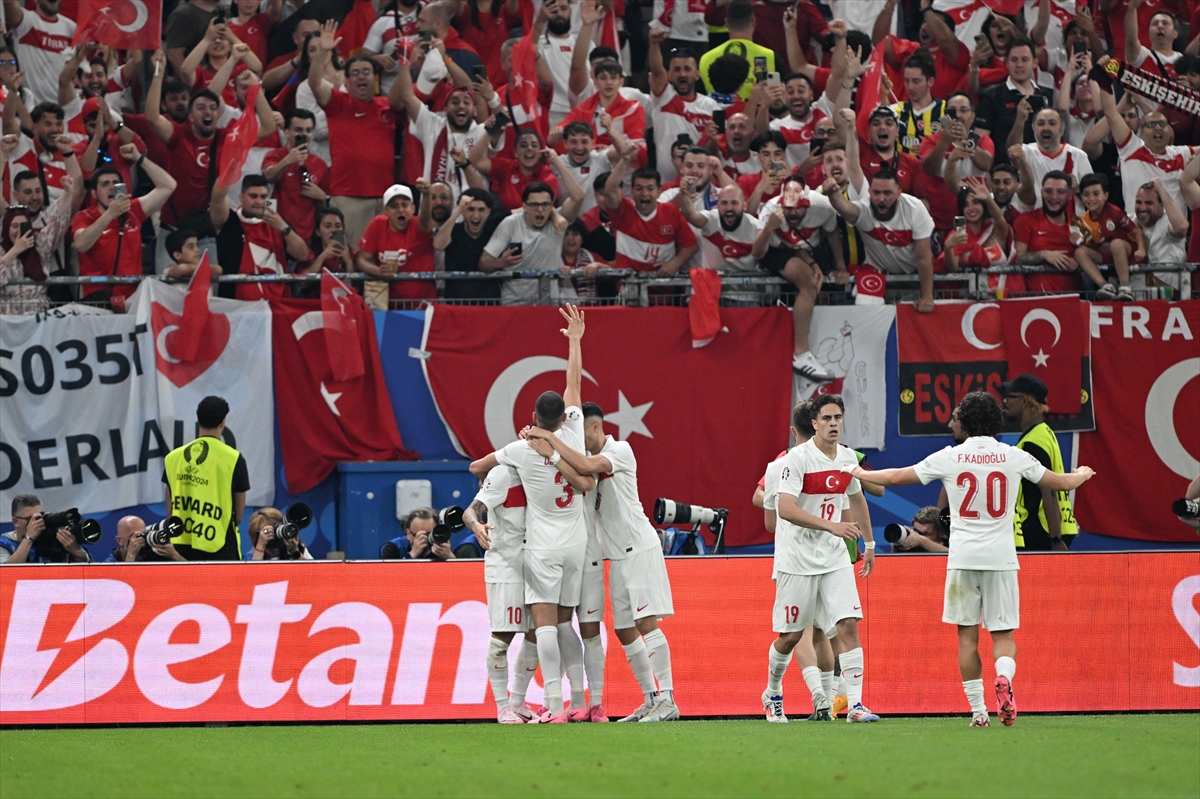 EURO 2024 Türkiye - Çekya maçından kareler
