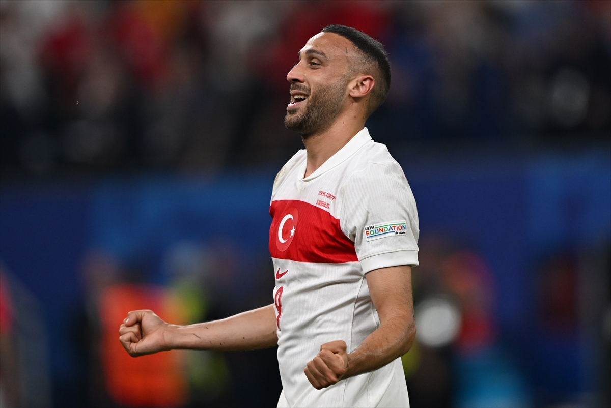 EURO 2024 Türkiye - Çekya maçından kareler