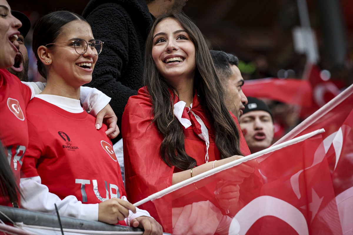 EURO 2024 Türkiye - Avusturya maçından kareler