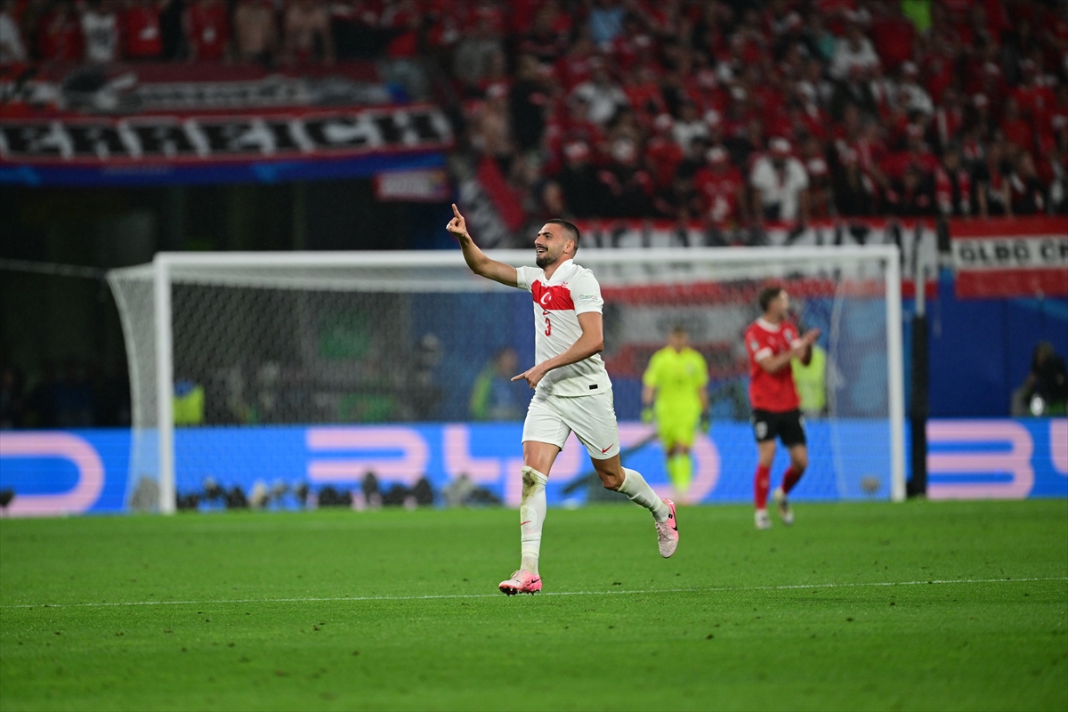 EURO 2024 Türkiye - Avusturya maçından kareler
