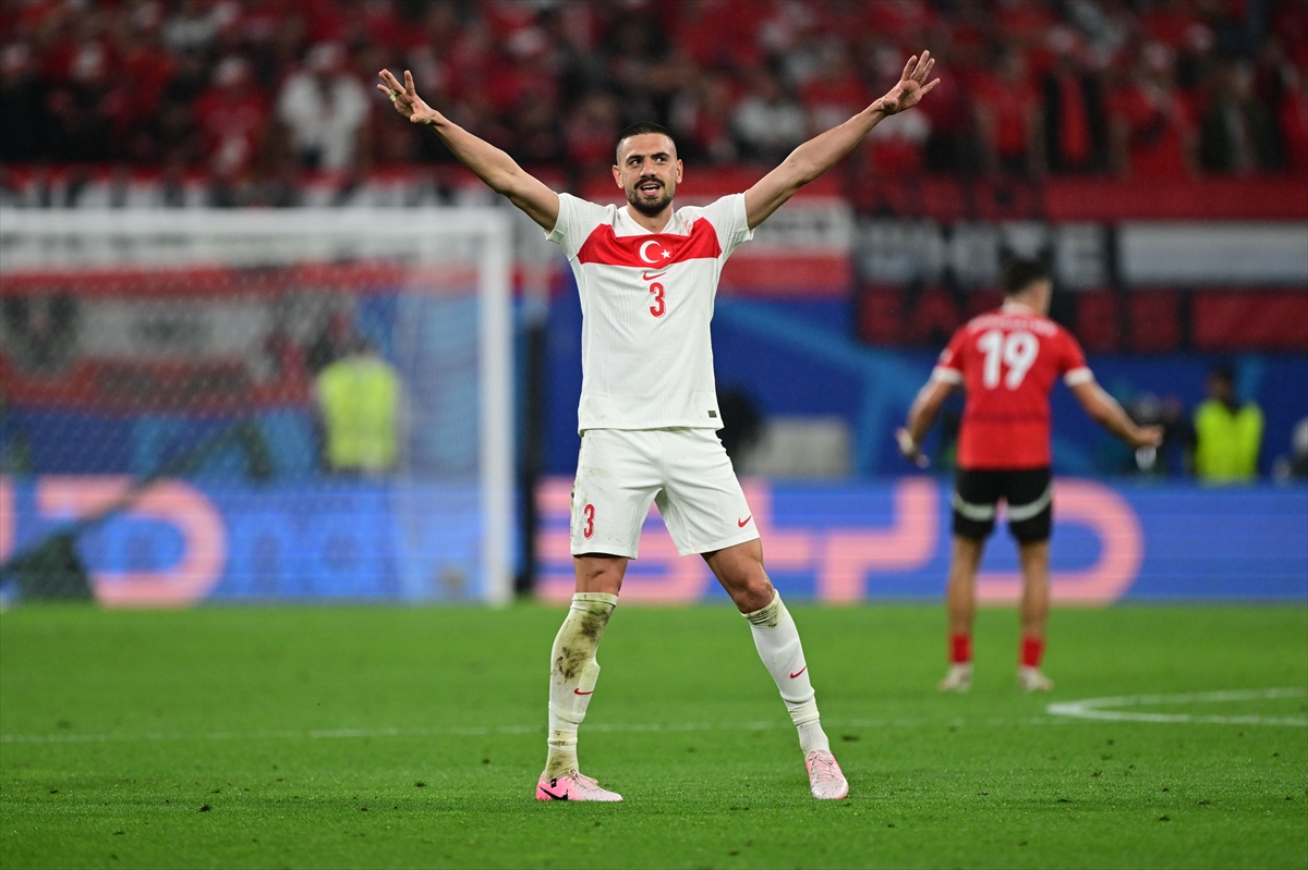 EURO 2024 Türkiye - Avusturya maçından kareler