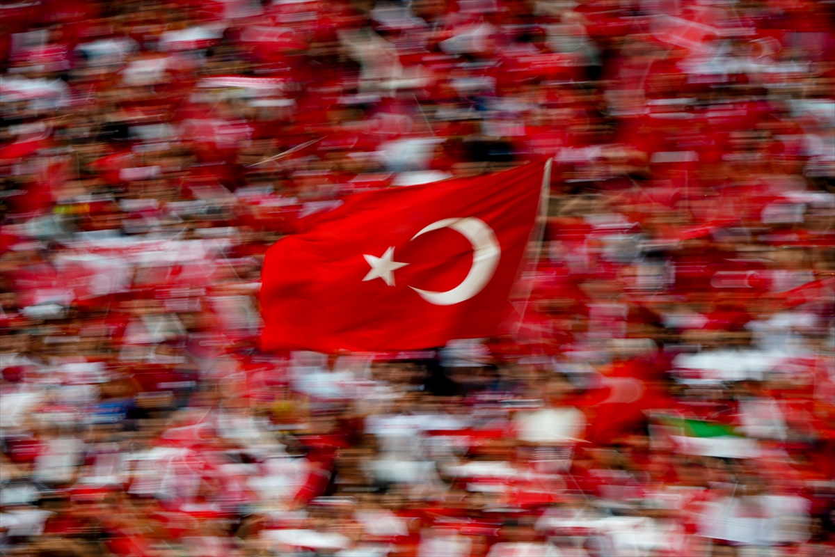 EURO 2024 Türkiye - Avusturya maçından kareler